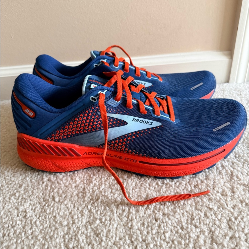 Brooks Men's Athletic Shoes in Blue and Orange